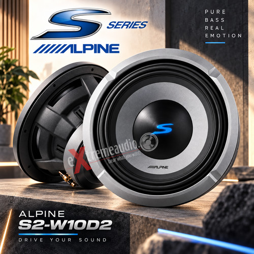 Alpine w10d2 subwoofer 25 - s2-w10d2,