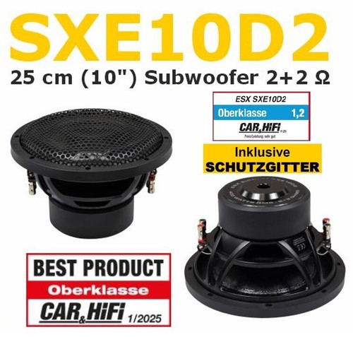 Subwoofer esx sxe10d2 - esx, 25